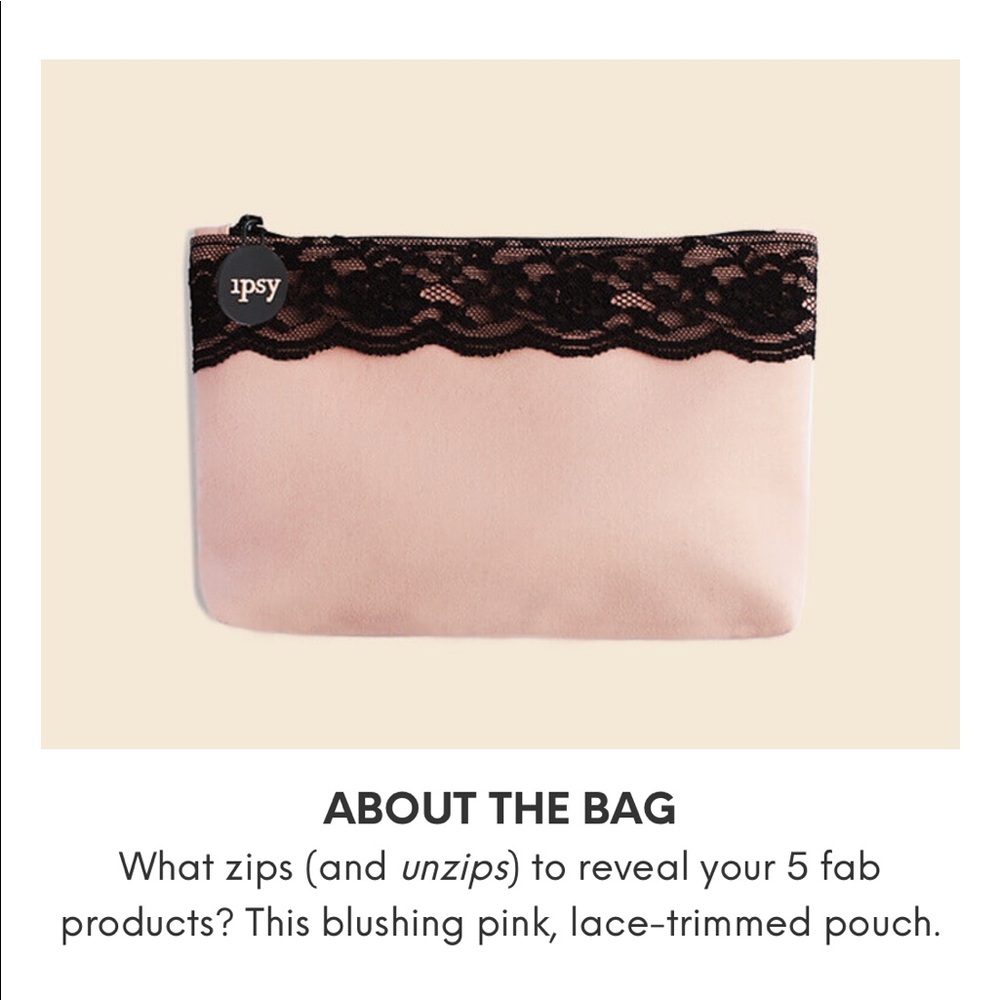 Ipsy travel size makeup bag💕